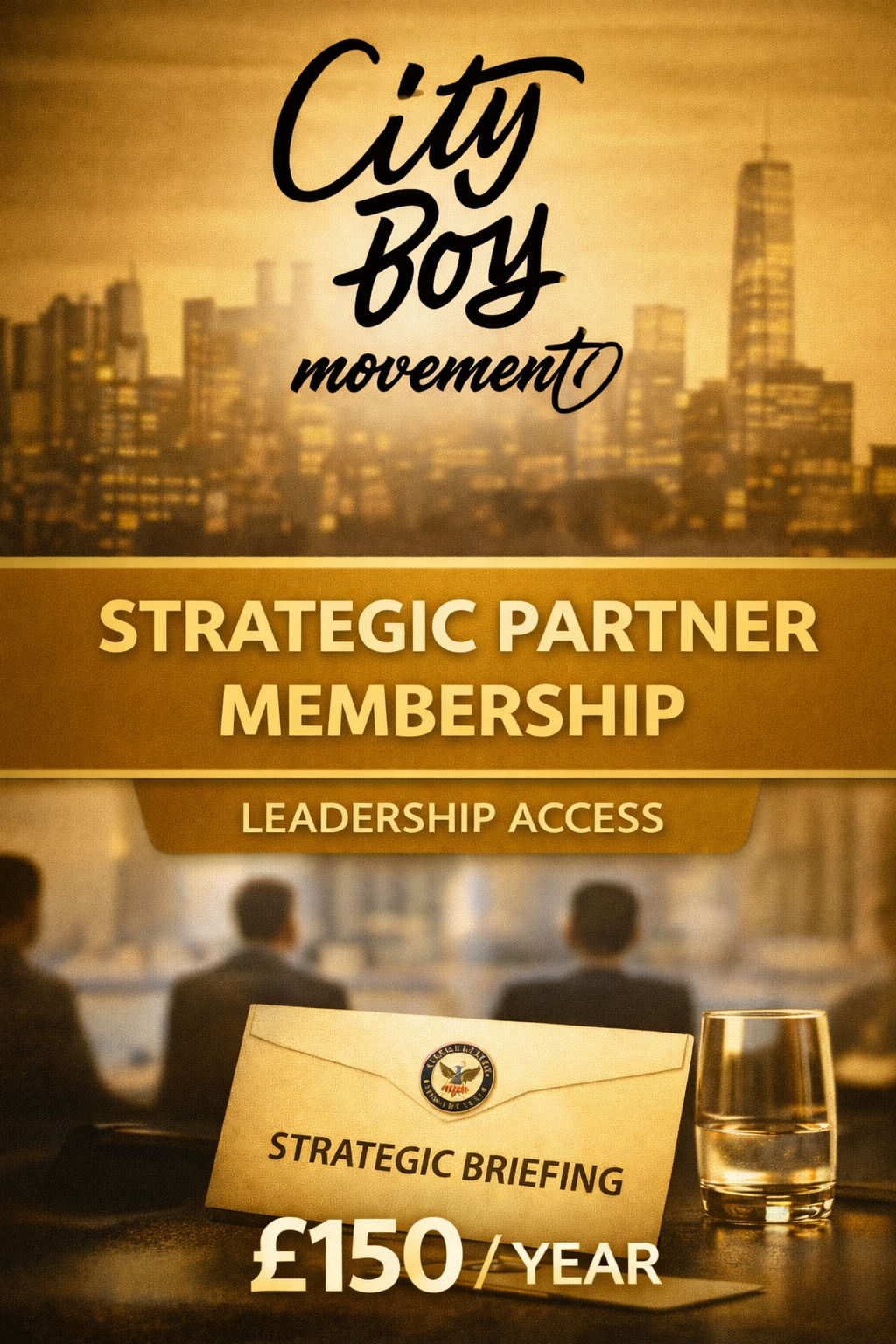 City Boy Movement Diaspora Membership Registration Contribution- Strategic Professional Partner Membership  → Leadership Level